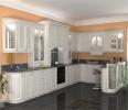 Кухня «Виктория» Фасад Массив Ясеня с патиной